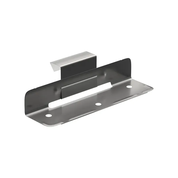 Bilka Clema mobila inox 25 mm (prindere falt vertical)