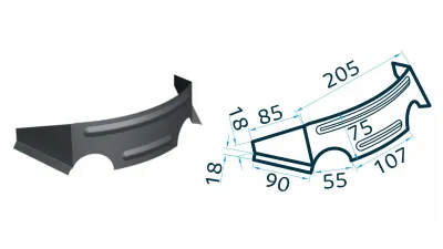 Opritor zăpadă omega 324